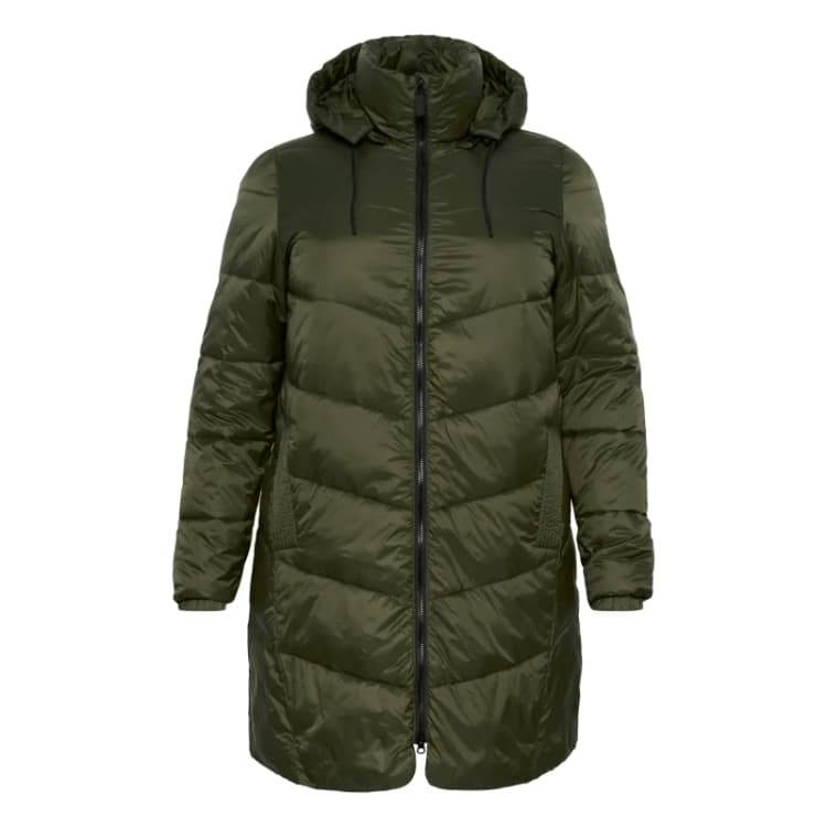 Image of KAFFE Curve Womens jacket KAFFE Curve Susanna Vert Female 46