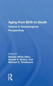 Image of Aging From Birth To Death Volume 2 Sociotemporal Perspectives