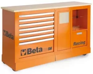 Image of Beta Tools C39SM-O "Racing" Mobile Roller Cab Orange 039390001