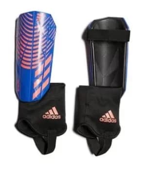 Image of adidas Predator Mens Shinguard, Blue Size M Men