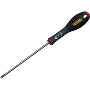 Image of Stanley FatMax Flared Slotted Screwdriver 4mm 125mm