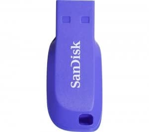 Image of SANDISK Cruzer Blade USB 2.0 Memory Stick - 32 GB, Blue