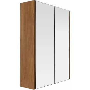 Image of Premier Housewares - 2 Door Oak Effect Wall Cabinet