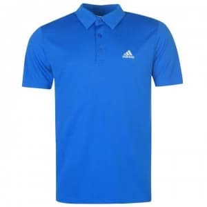 Image of adidas Mens Tennis Fab Polo Shirt - Blue