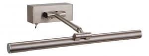 Image of 1 Light Picture Wall Light - 8W T5 (Switched) Brushed Steel