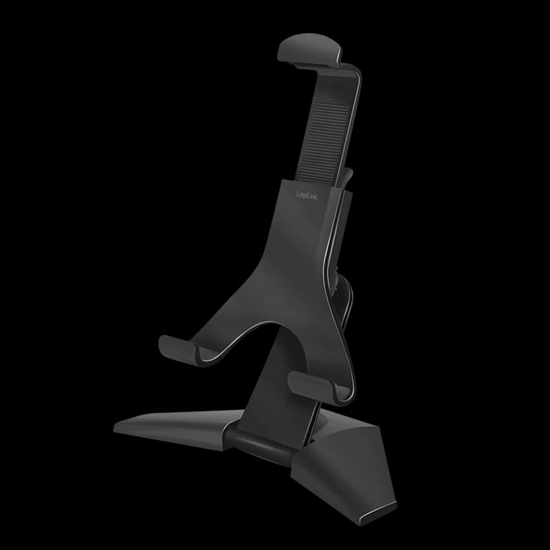 Image of LogiLink Tablet stand. foldable. black