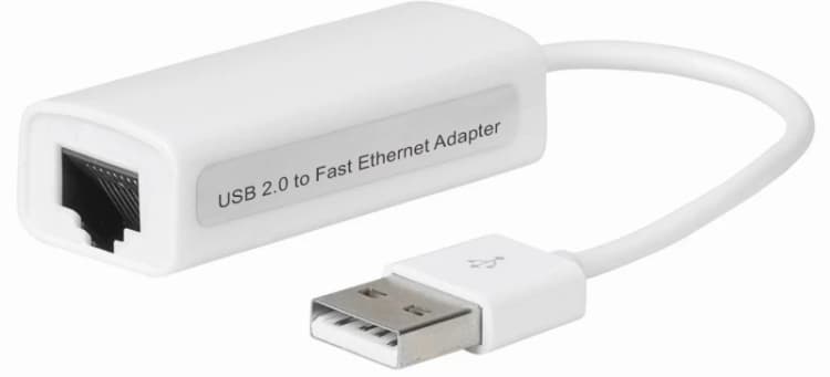 Image of Microconnect USBETHW network media converter White