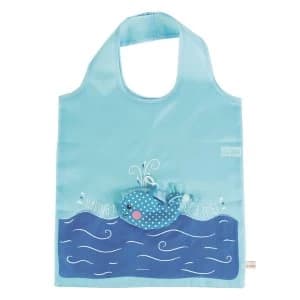 Image of Sass & Belle Whale Foldable Shopping Bag