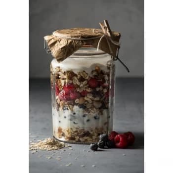 Image of Kilner Faceted Clip Top Jar 0.95L