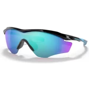 Image of Oakley M2 Frame XL Pol Blk w/ PRIZM Sapph Sunglasses