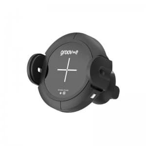 Image of Groov-e Wireless Car Mount In-Car Holder with Wireless Charging a...