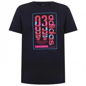Image of Adidas Box Logo Mens T Shirt