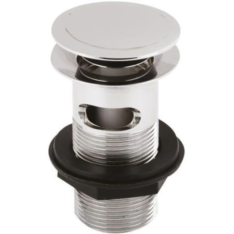 Image of NUIE Nuie - Push Button Basin Waste Chrome - Slotted er07
