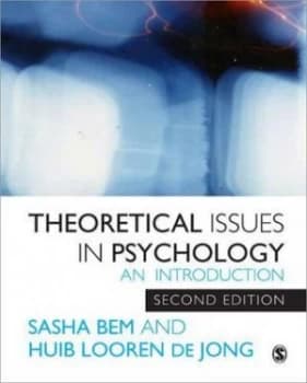 Image of Theoretical Issues in Psychology by Sacha Bem Paperback