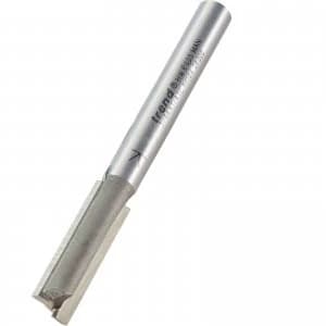 Image of Trend Professional Two Flute Straight Router Cutter 8.1mm 26mm 1/4"