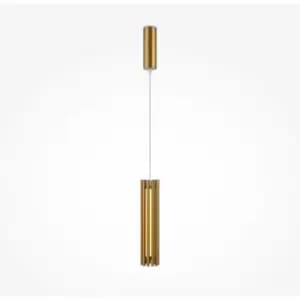 Image of Maytoni Maytoni Sonata Modern Integrated LED Pendant Ceiling Light Brass 3000K