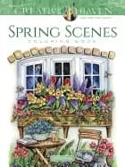 Image of creative haven spring scenes coloring book