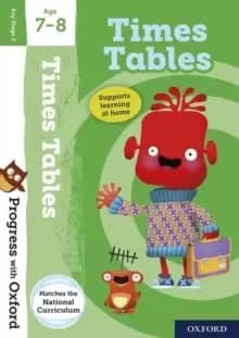 Image of Progress with Oxford: Times Tables Age 7-8