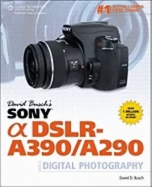 Image of david buschs sony alpha dslr a390 a290 guide to digital photography busch d