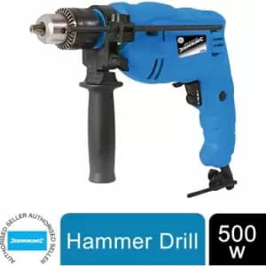 Image of Silverline - Hammer Drill Variable Speed 500W Power Tools 265897