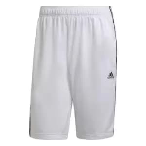 Image of adidas Essentials Warm-Up 3-Stripes Shorts Mens - White