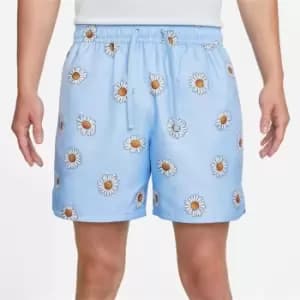 Image of Nike AOP Flow Board Shorts Mens - Blue