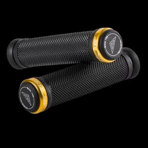 Image of Azonic Diamond Grips 130mm Gold