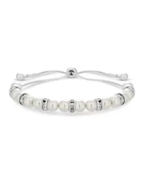 Image of Jon Richard Pearl Toggle Bracelet