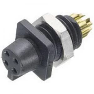 Image of Binder 09 9766 30 04 09 9766 30 04 Sub miniature Circular Connector Series Nominal current details 3 A Number of pins