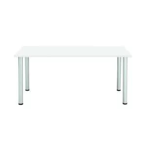 Image of Jemini Rectangular Meeting Table 1200x800x730mm White KF840185