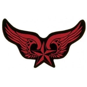 Image of Generic - Winged Nautical Star Standard Patch