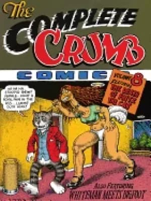 Image of complete crumb comics vol 8 the death of fritz the cat