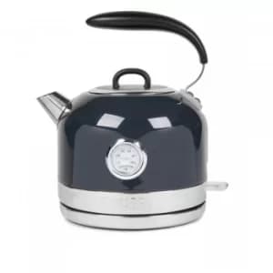 Image of Haden Jersey Fast Boil 1.5L Cordless Retro Dome Kettle 203595 in Blue