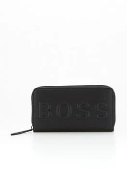 Image of Boss Taylor Ziparound Purse - Black