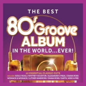 Image of The Best 80s Groove Album in the Worldever by Various Artists CD Album