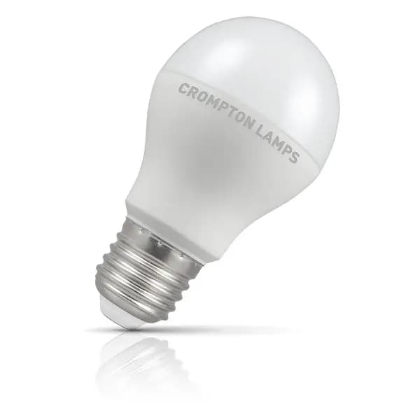 Image of Crompton Lamps LED GLS 8.5W E27 Dimmable (10 Pack) Cool White Opal (60W Eqv)