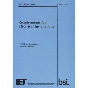Image of Requirements for Electrical Installations IET Wiring Regulations by The Institution of Engineering and Technology (Paperback,...