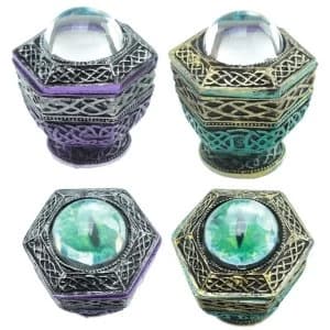 Image of Dragon Eye Hexagonal Dark Legends Trinket Box