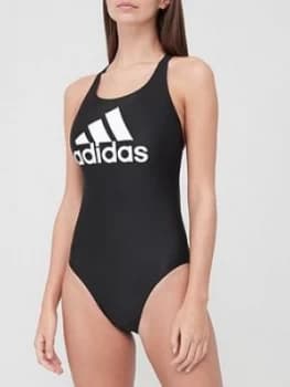 Image of Adidas Sh3.Ro Badge Of Sport Swimsuit - Black