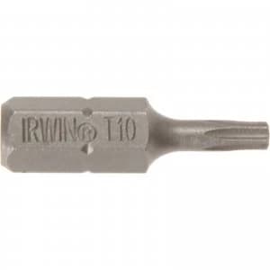 Image of Irwin Torx Screwdriver Bit T10 25mm Pack of 10