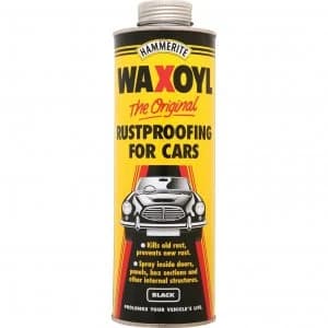 Image of Hammerite Waxoyl Rust Remover and Protector Schutz Clear 1l
