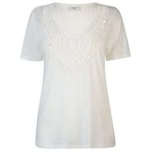 Image of JDY Short Sleeved T Shirt - Cloud Dancer