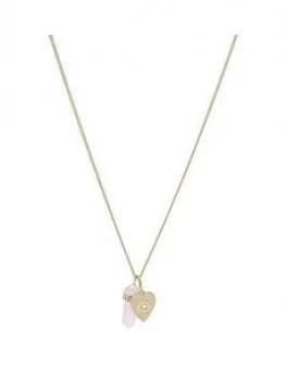 Image of Fossil Fossil Vintage Motifs Power Of Crystals Necklace