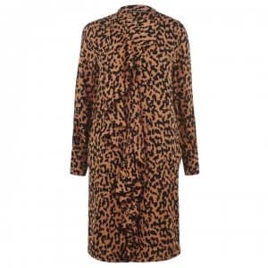 Image of Biba Popper Frill Dress - Patch Print