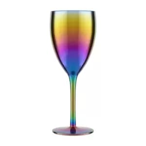 Image of Set of 4 Oil Slick Wine Glasses 473ml