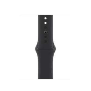 Image of Apple MKU83ZM/A Smart Wearable Accessories Band Black Fluoroelastomer