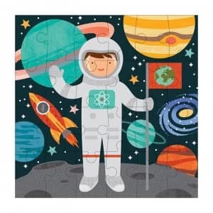 Image of Petit Collage Petit Astronaut Puzzle - Astronaut