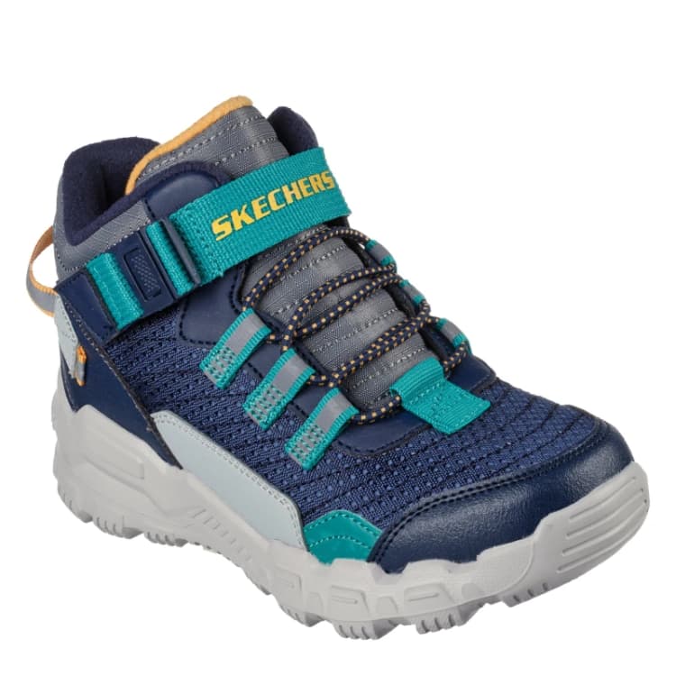 Image of Skechers Unisex Kids Adventre Slip On Trainers Navy/Multi unisex C10 (27.5)