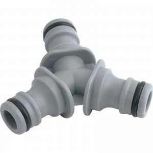 Image of Draper 3 Way Garden Hose Connector