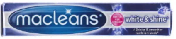 Image of Macleans White and Shine Toothpaste 100ml